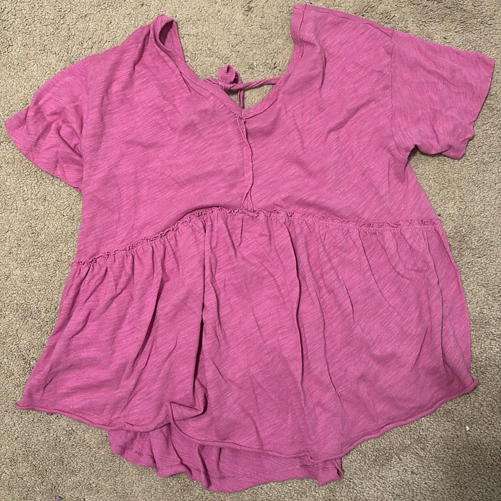 AE peplum tee